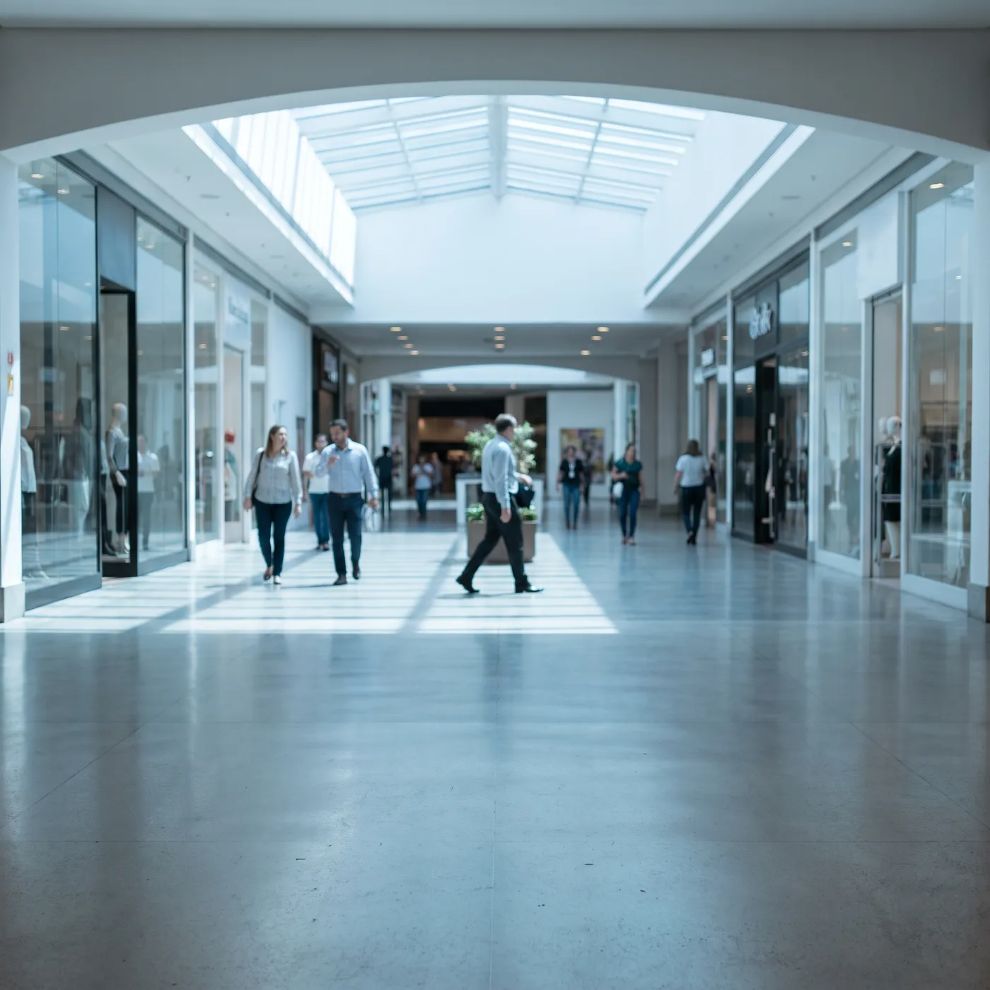Corredor de shopping